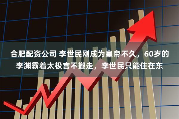 合肥配资公司 李世民刚成为皇帝不久，60岁的李渊霸着太极宫不搬走，李世民只能住在东